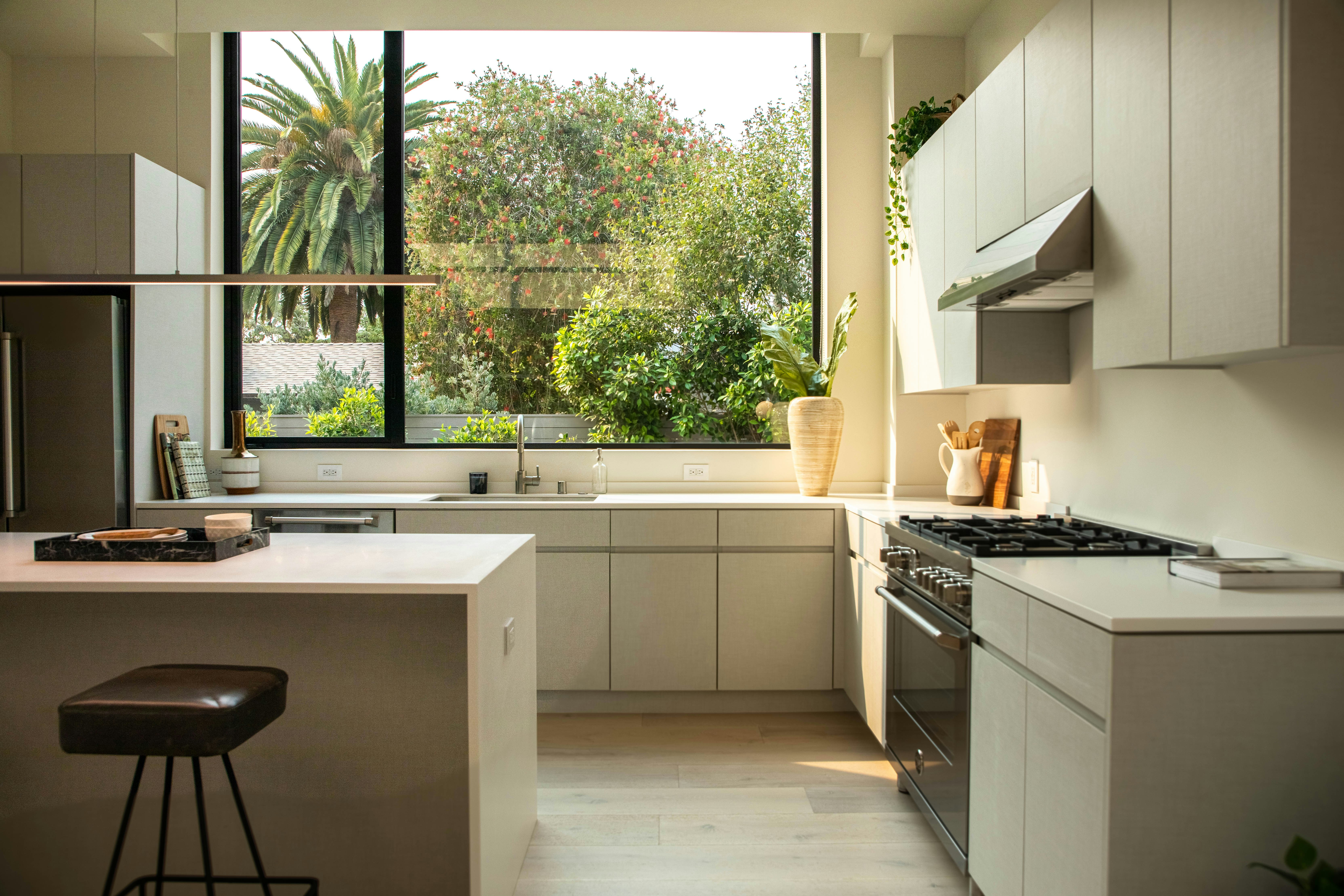 Full fit-out package for a 4-unit Melbourne townhouse - kitchens, vanities, laundries and joinery