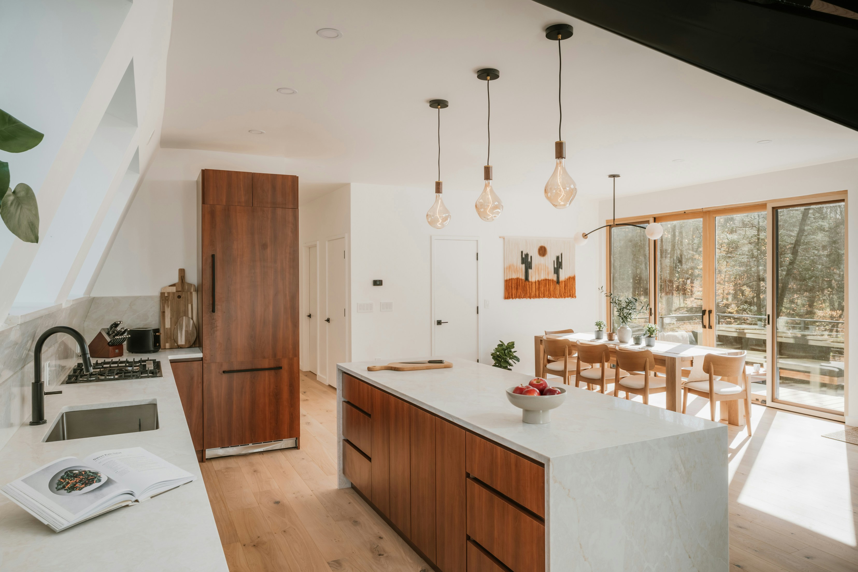 Premium kitchen joinery installed in a Melbourne townhouse project
